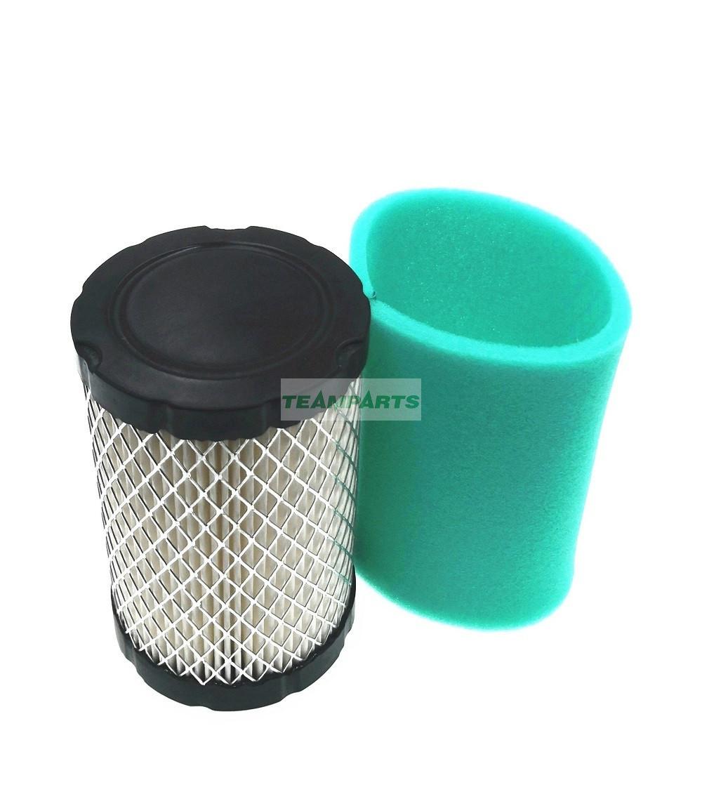 Air Filter - Briggs & Stratton 796031 594201 591334, John Deere MIU13038,  GY21435, MIU13963 - Green Dade Outdoor